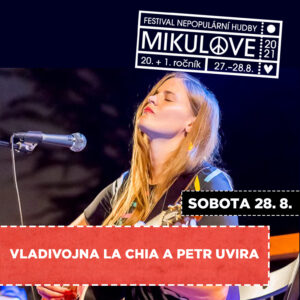 Vladivojna La Chia a Petr Uvira